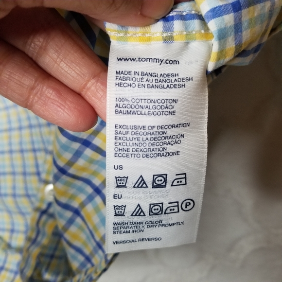 Tommy Hilfiger Boys Button Down Shirt - Picture 6 of 6